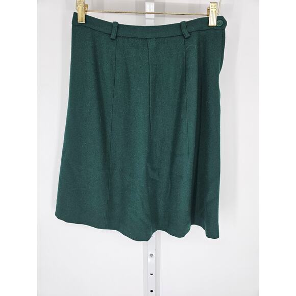 Saxton Hall Women's Casual Green Knee Length Pencil Skirt Size 4 - Picture 3 of 4